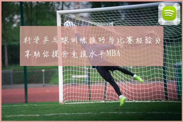 科学乒乓球训练技巧与比赛经验分享助你提升竞技水平MBA